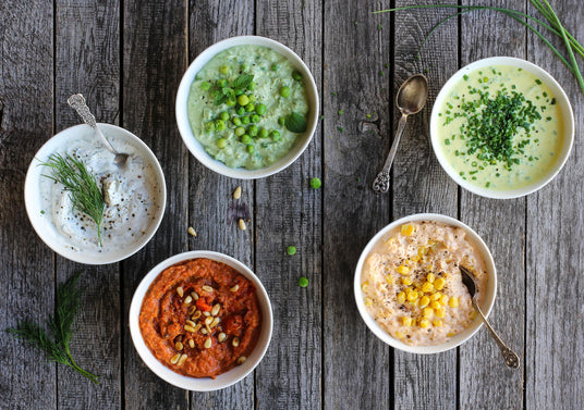Dip aus gebackenen Tomaten