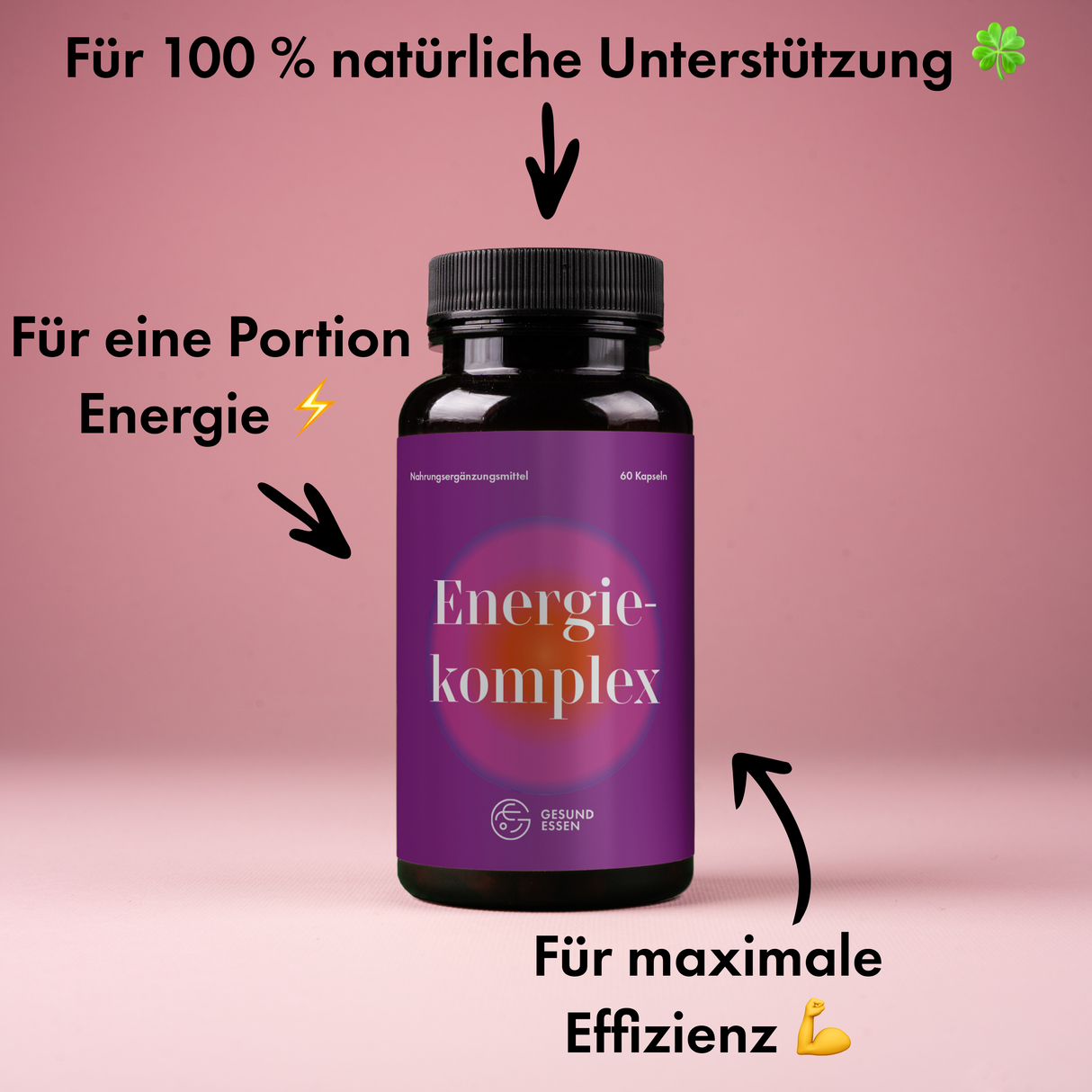 Energiekomplex – 60 Kapseln