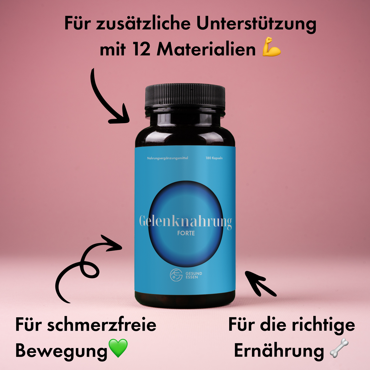 Gelenknahrung FORTE – 180 Kapseln