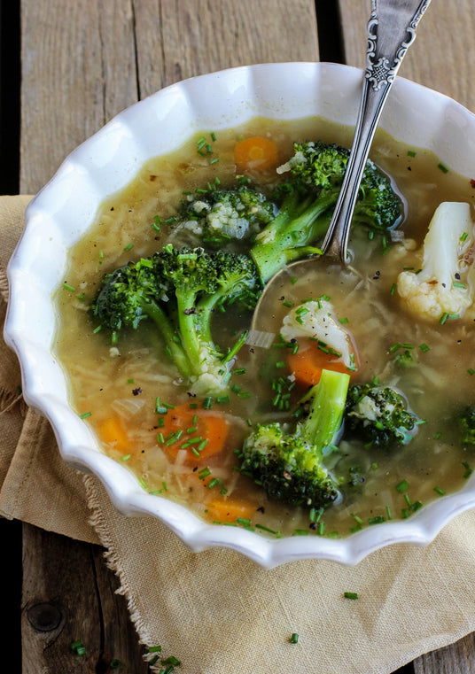 Gemüsesuppe mit Couscous