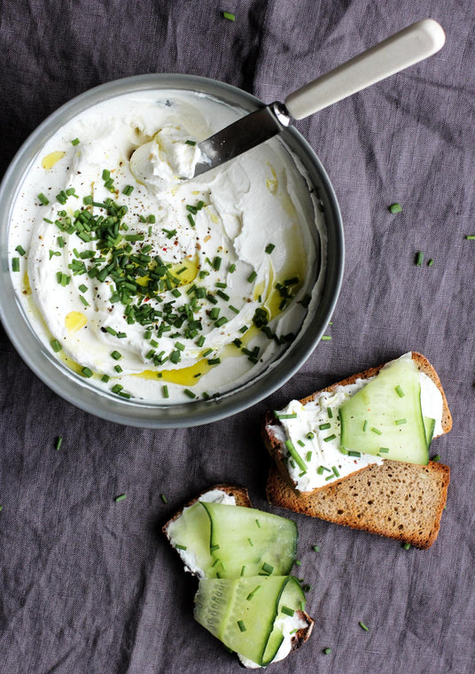 Hausgemachter Frischkäse