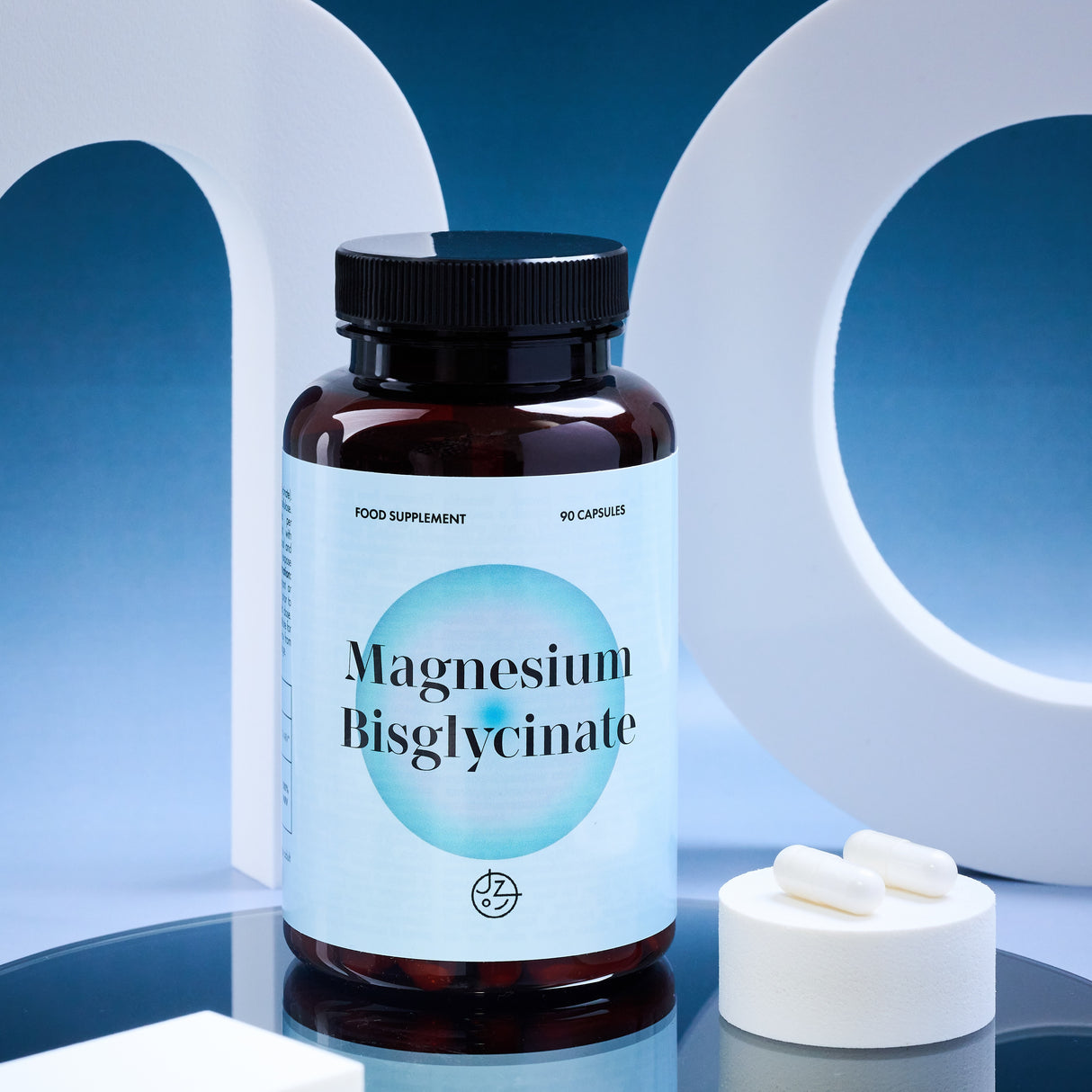Magnesiumbisglycinat Premium: Chelatiertes Magnesium – 90 Kapseln, vegan, hochdosiert