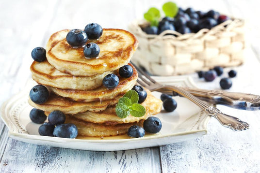 Pfannkuchen mit Kefir und Chia-Samen