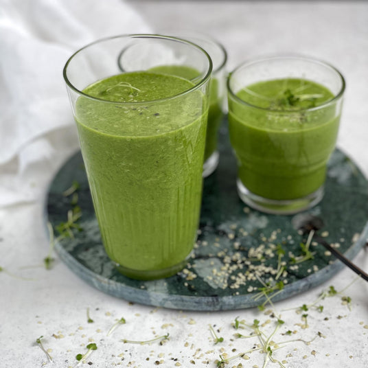 Spinat-Smoothie mit Chia-Samen
