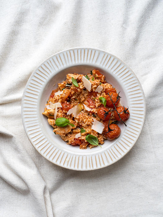 Tomaten-Chili-Risotto
