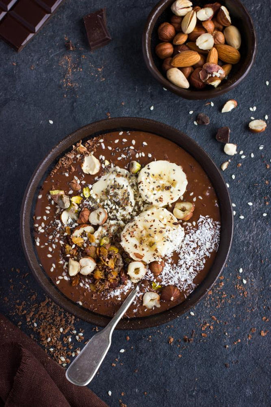 Vegane Bananen-Smoothie-Bowl