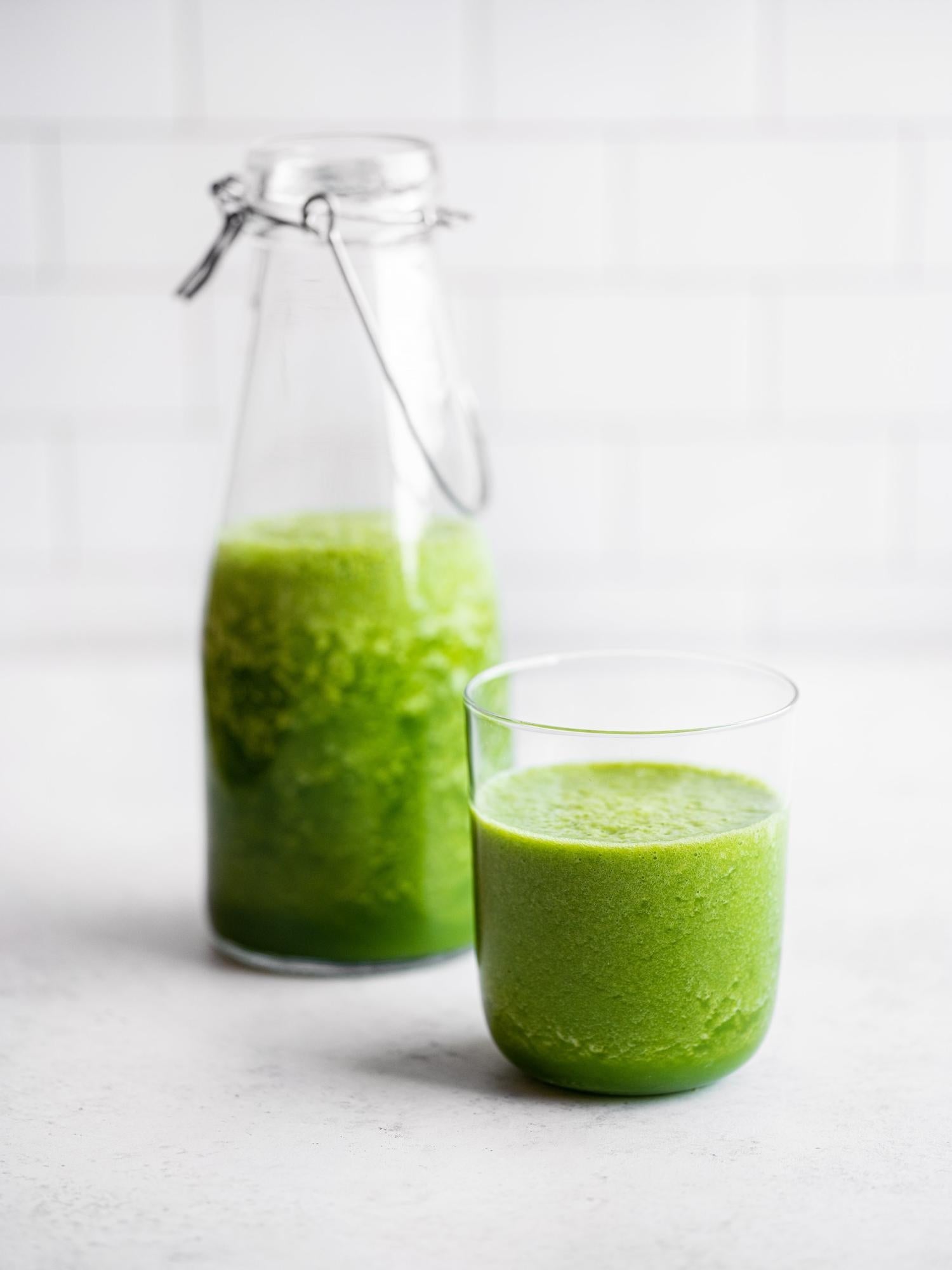 Ananas-Spinat-Smoothie