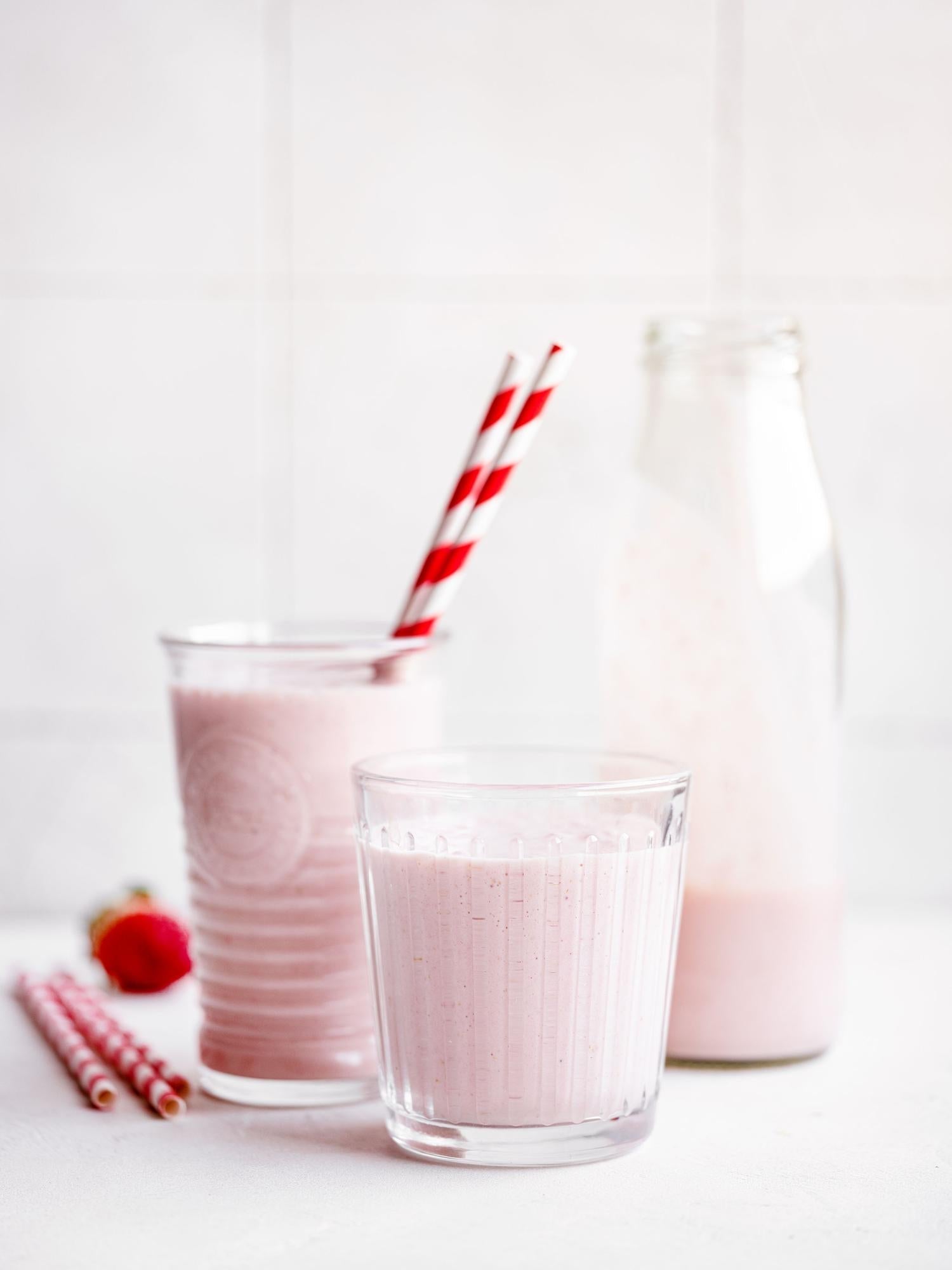 Bananen-Erdbeer-Smoothie