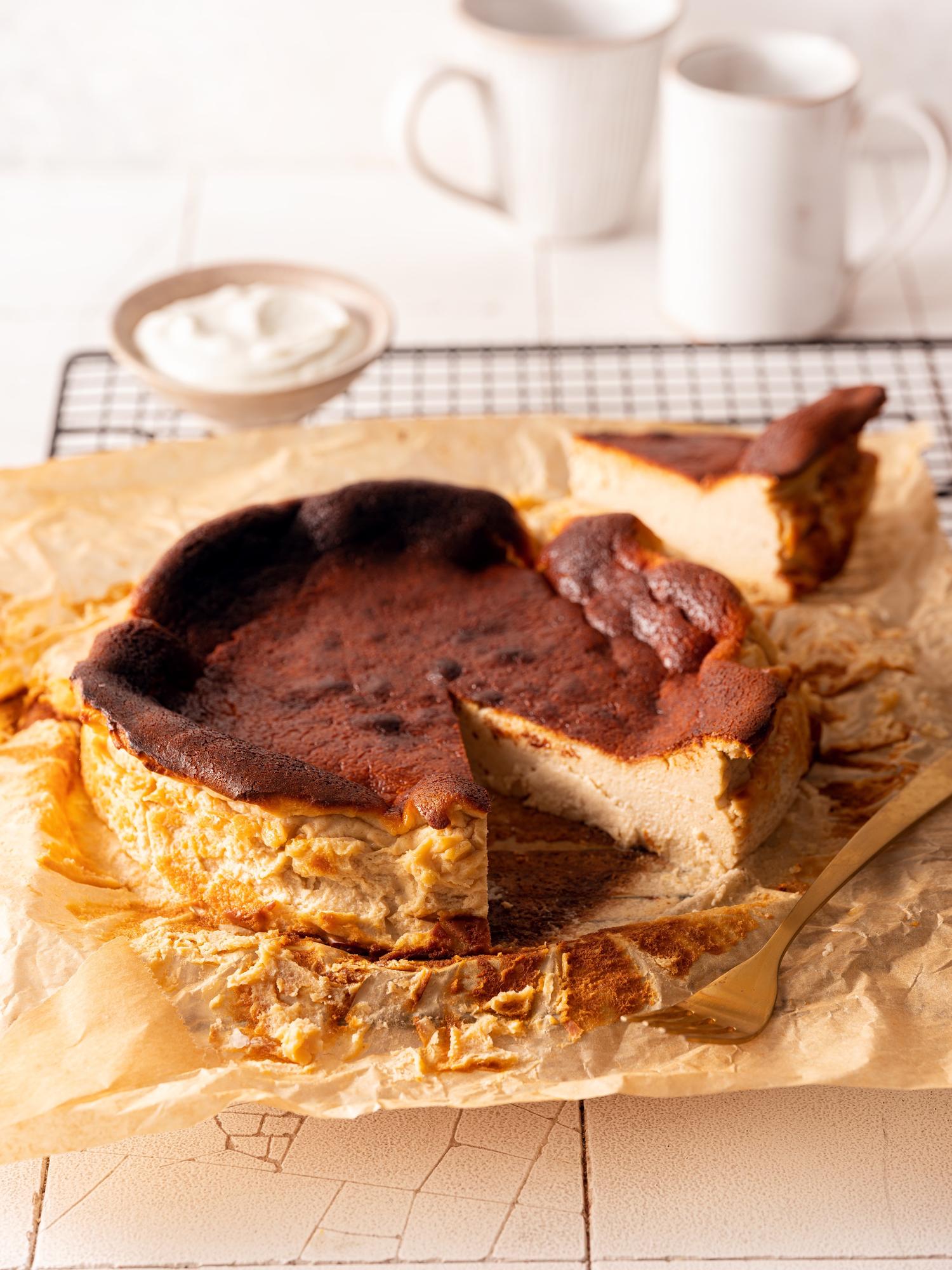 Baskischer Cheesecake
