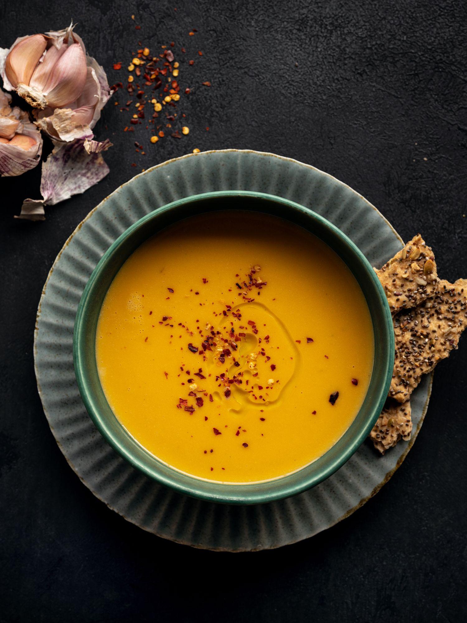 Süßkartoffelsuppe