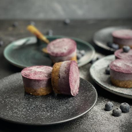 Blaubeer-Käsekuchen ohne Backen