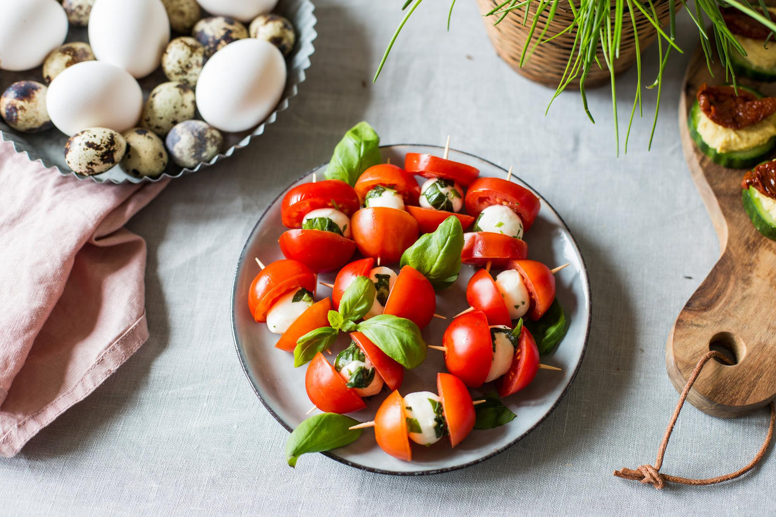 Caprese-Häppchen