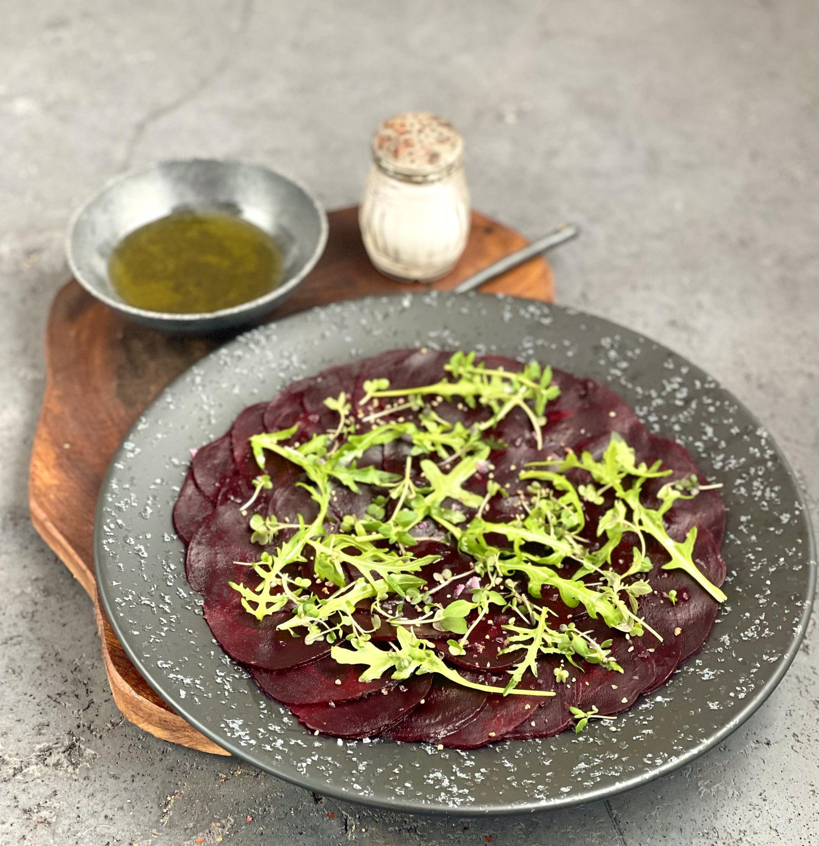Carpaccio aus Roter Bete