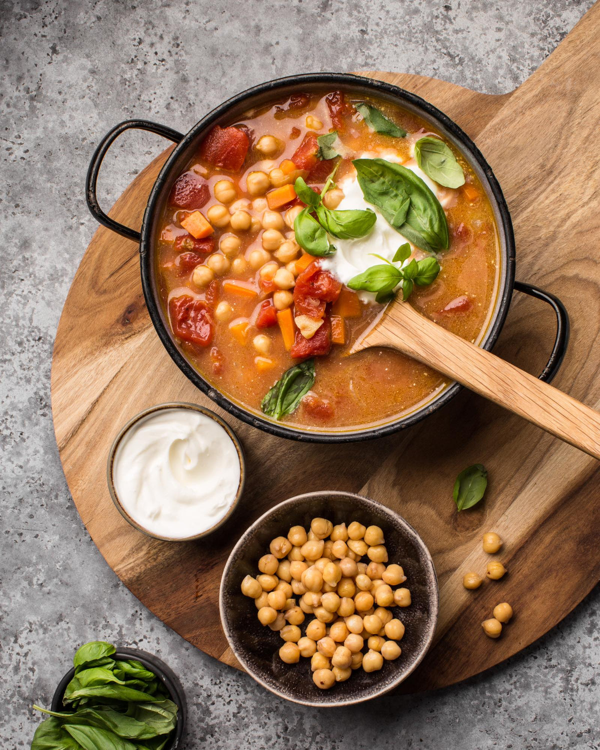 Kichererbsensuppe
