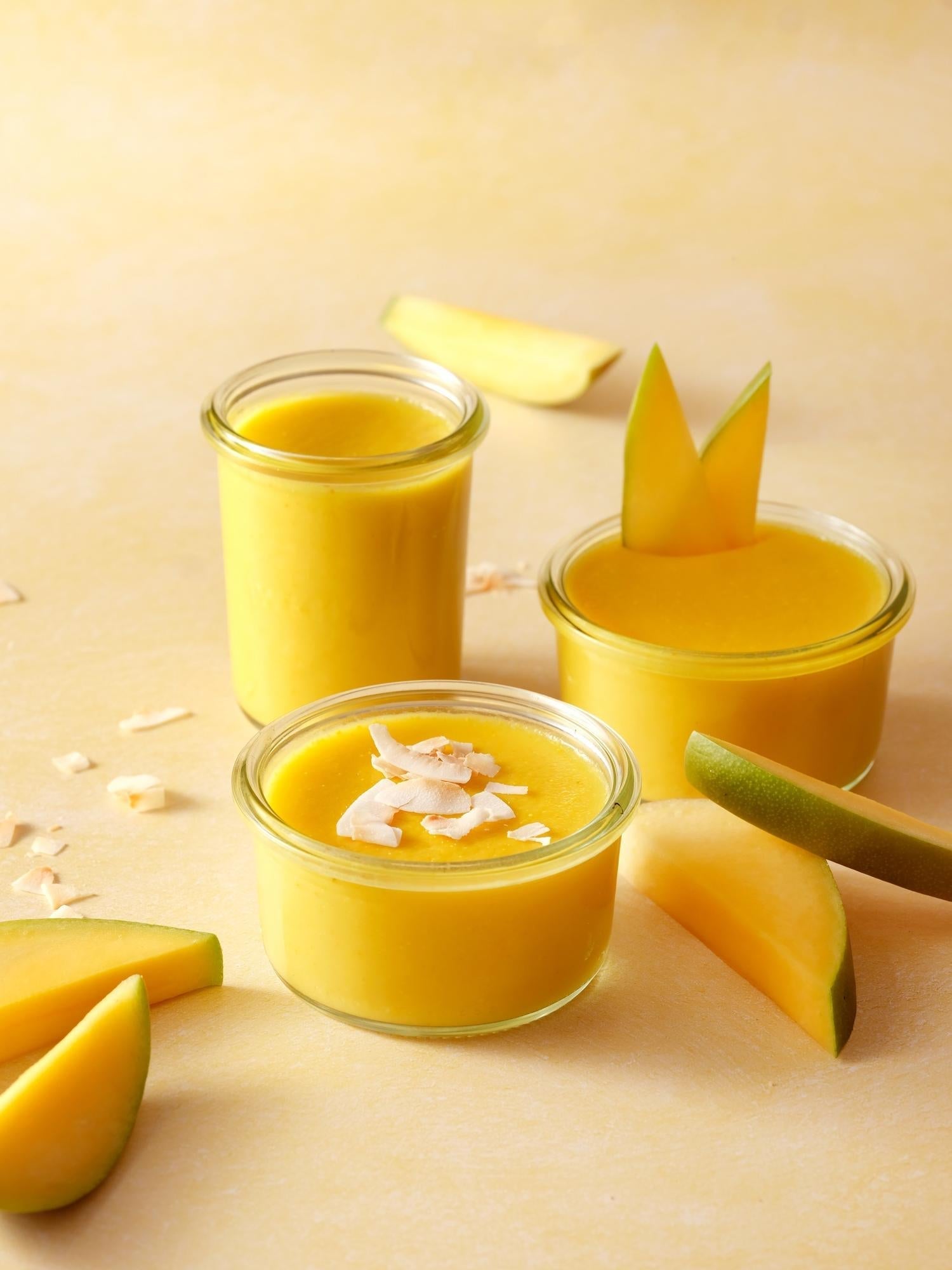 Chinesischer Mangopudding