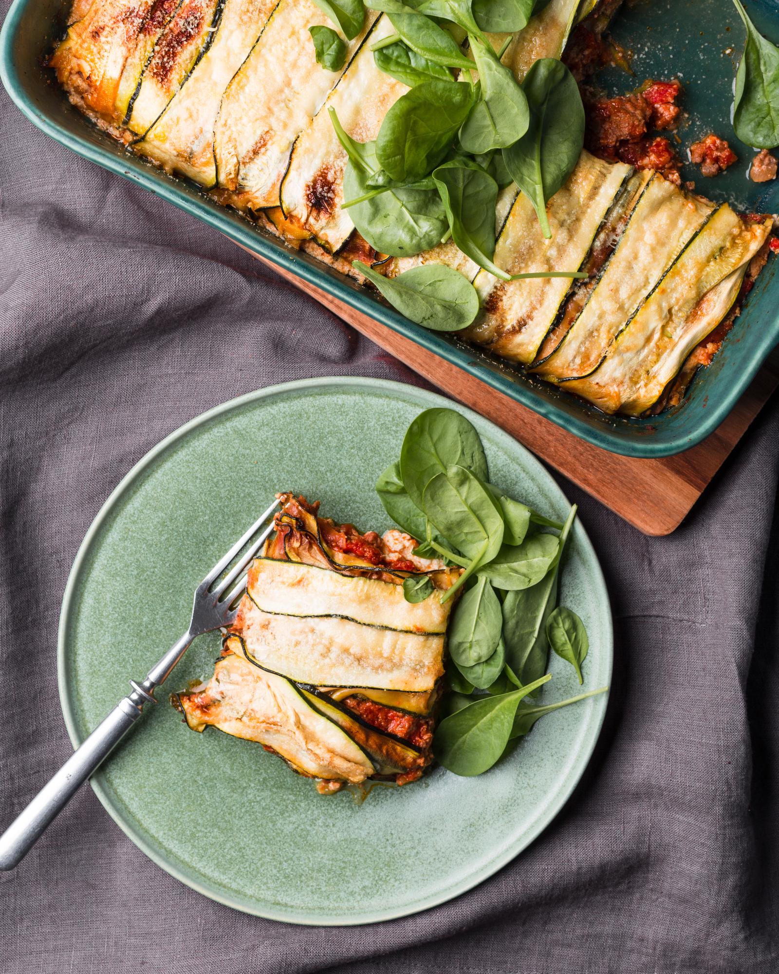 Zucchini-Lasagne
