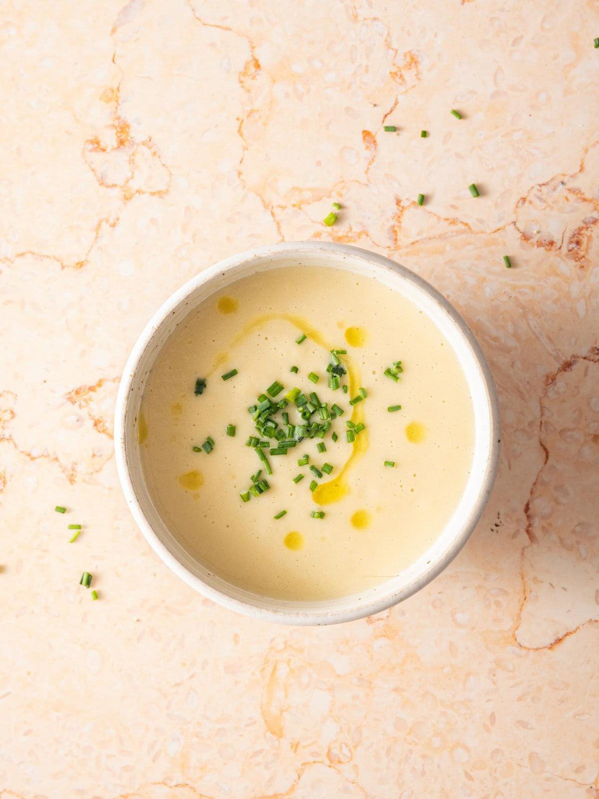 Französische Lauchsuppe (Vichyssoise)