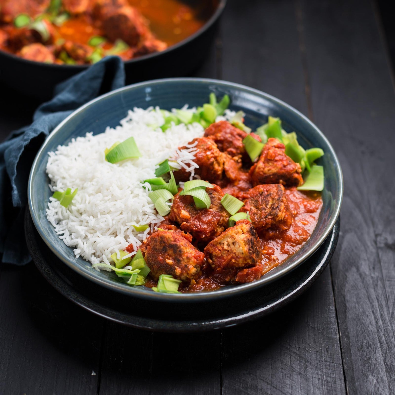 Geräucherte Tofu-Bällchen