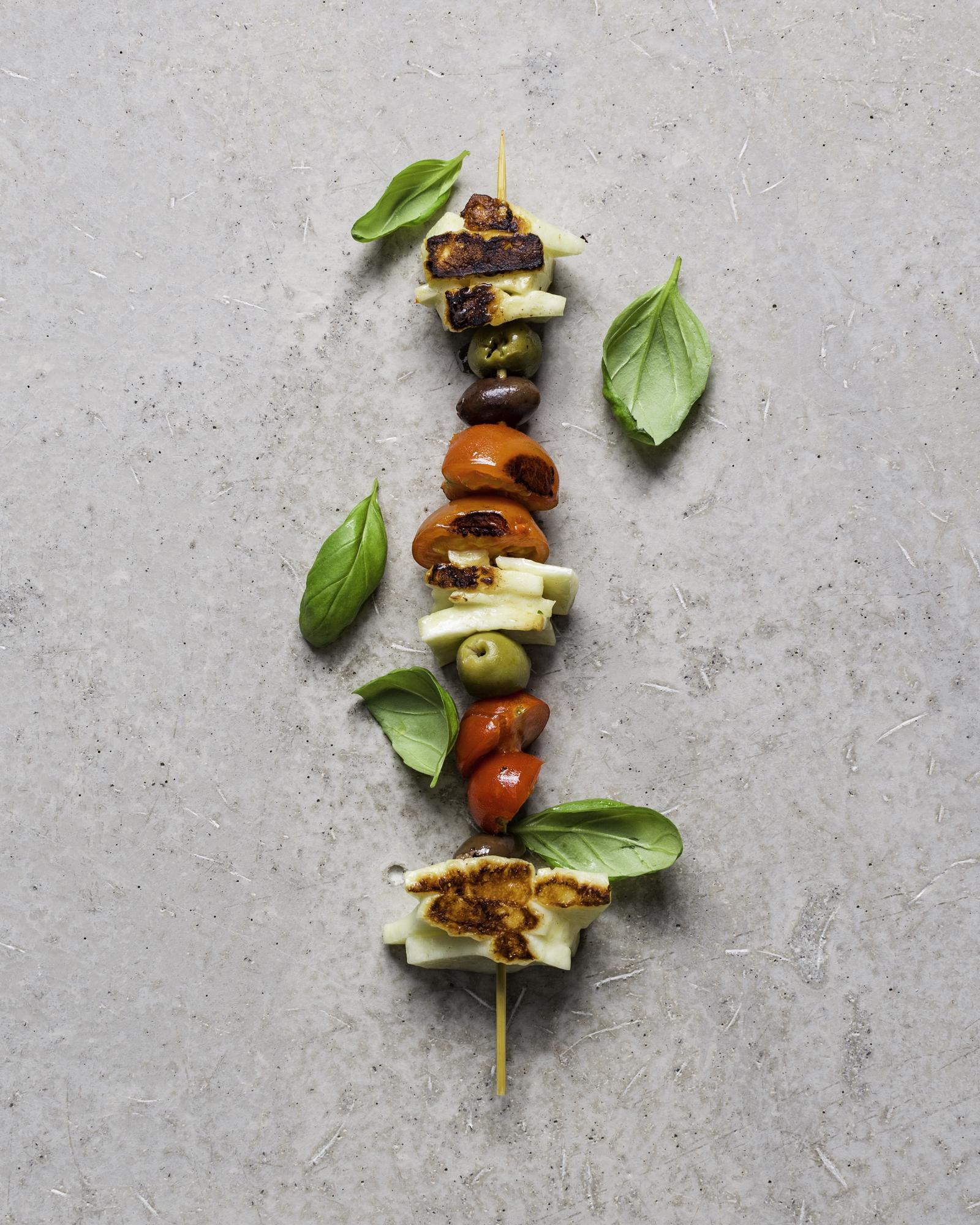 Halloumi-Spieß