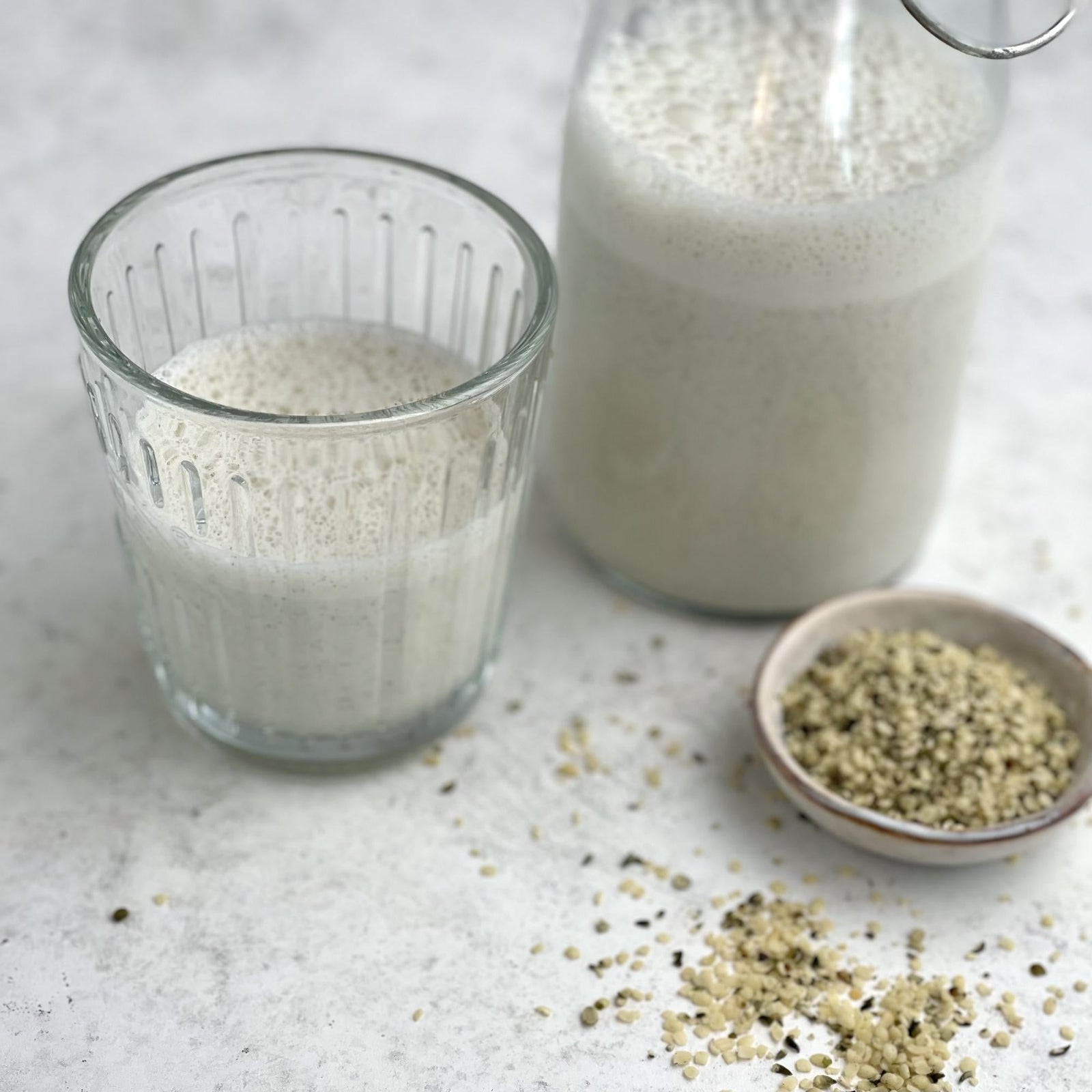 Hanfsamen-Milch - Grundrezept
