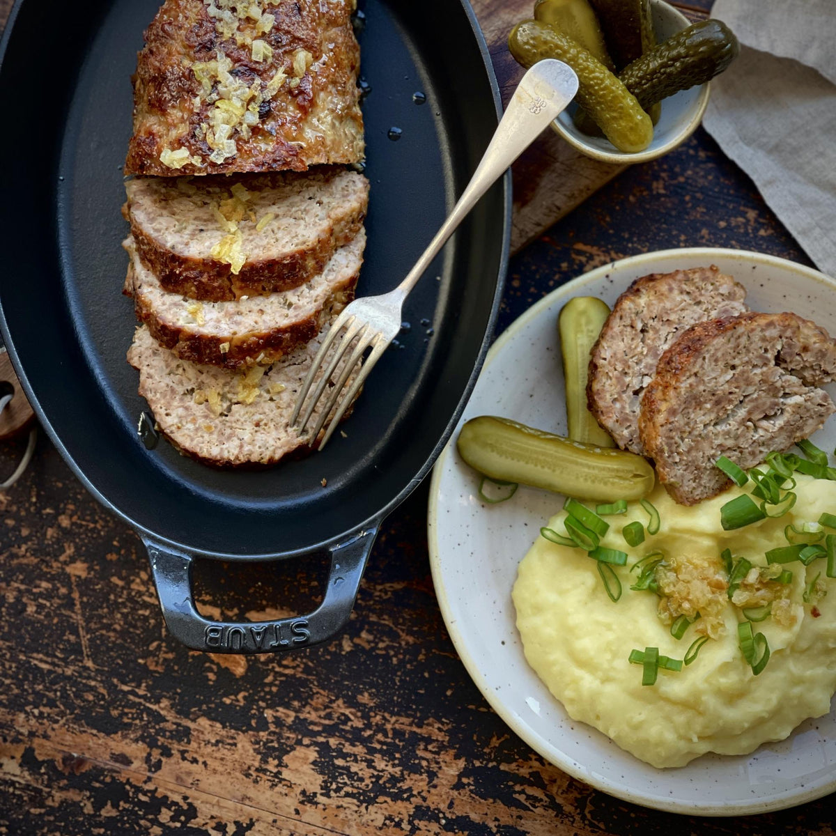 Hausgemachter Hackbraten