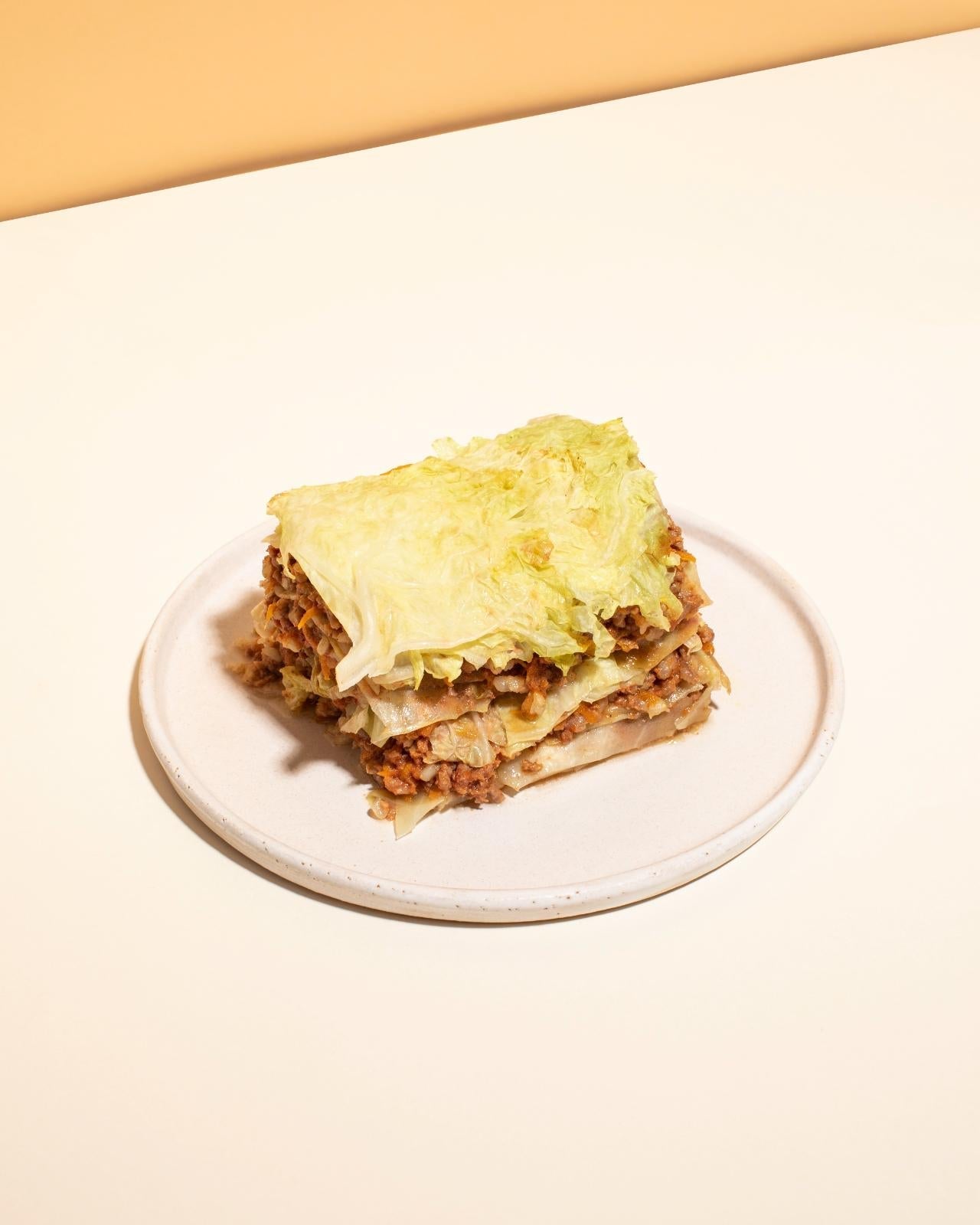 Rindfleisch-Casserole mit Kohl