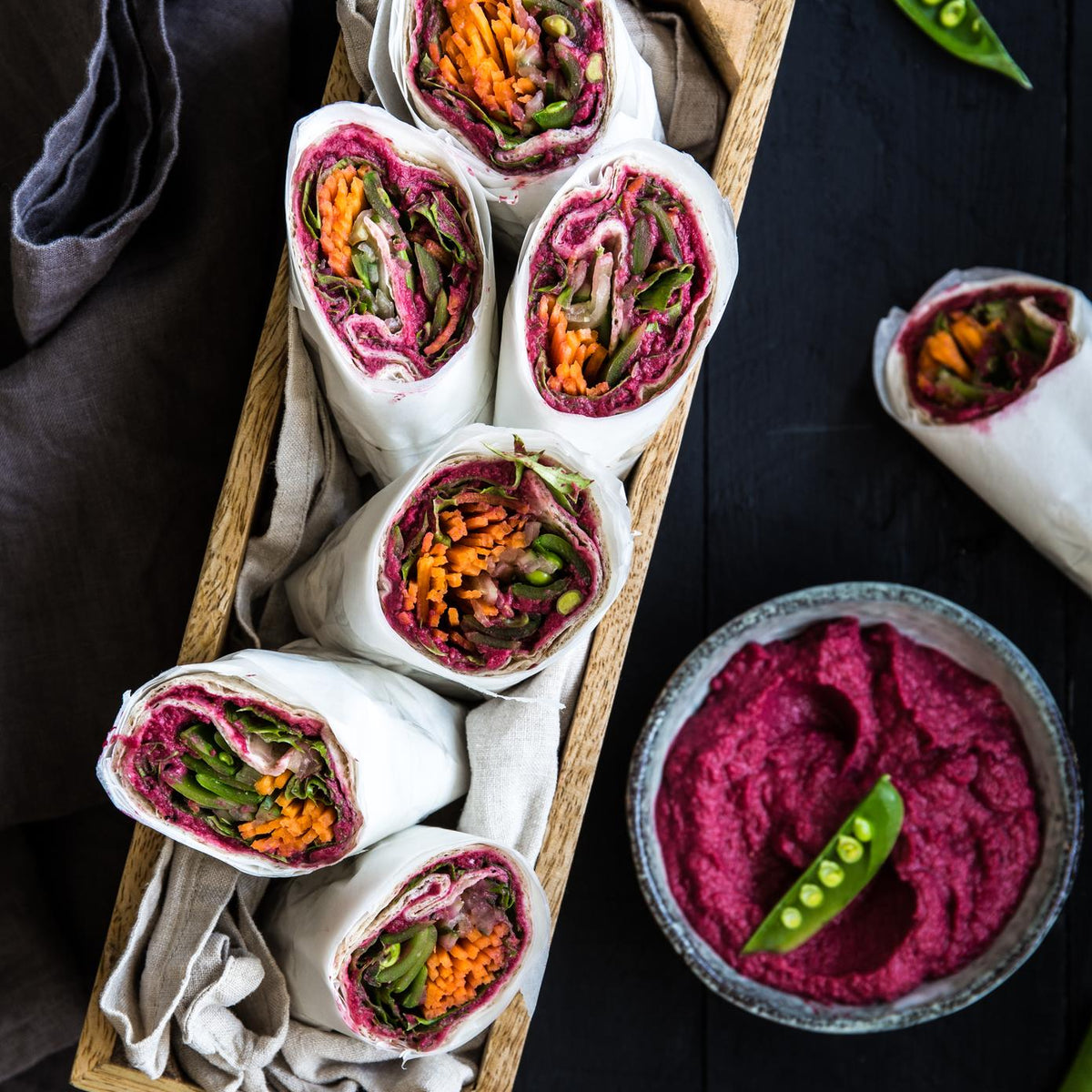 Hummus-Wrap – Mandimu.de