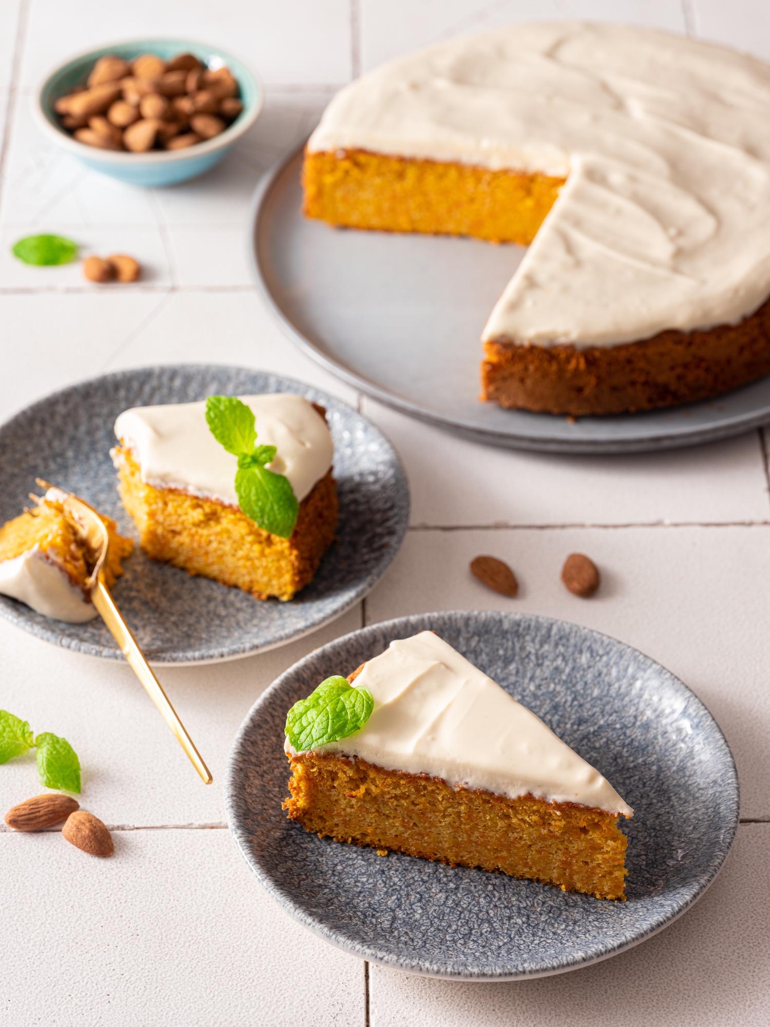 Italienischer Möhrenkuchen