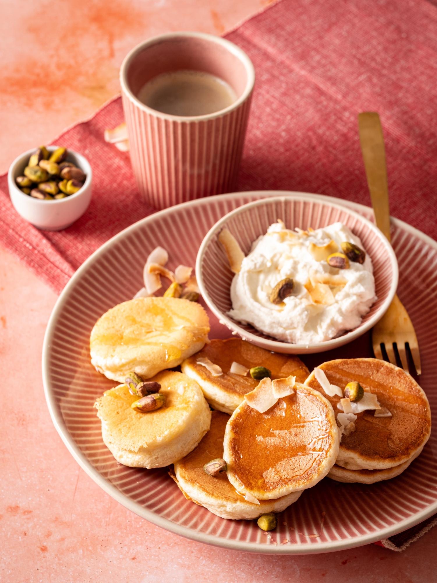 Japanische Soufflé-Pfannkuchen