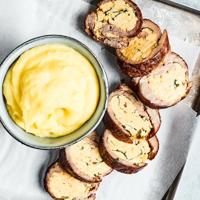 Frühjahrs-Kalbsroulade