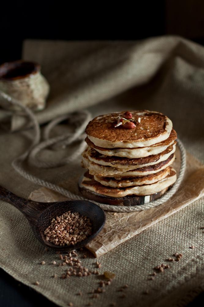 Kokos-Buchweizenpfannkuchen