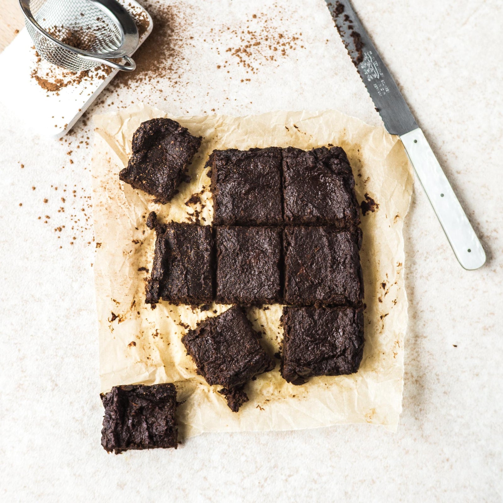 Kürbis-Brownies aus 5 Zutaten