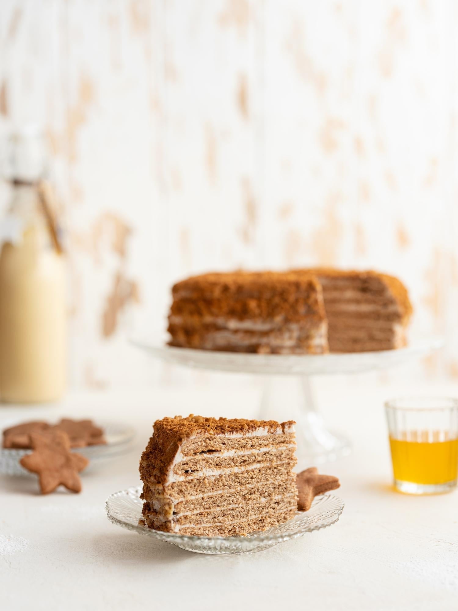 Medovník (Honigkuchen)