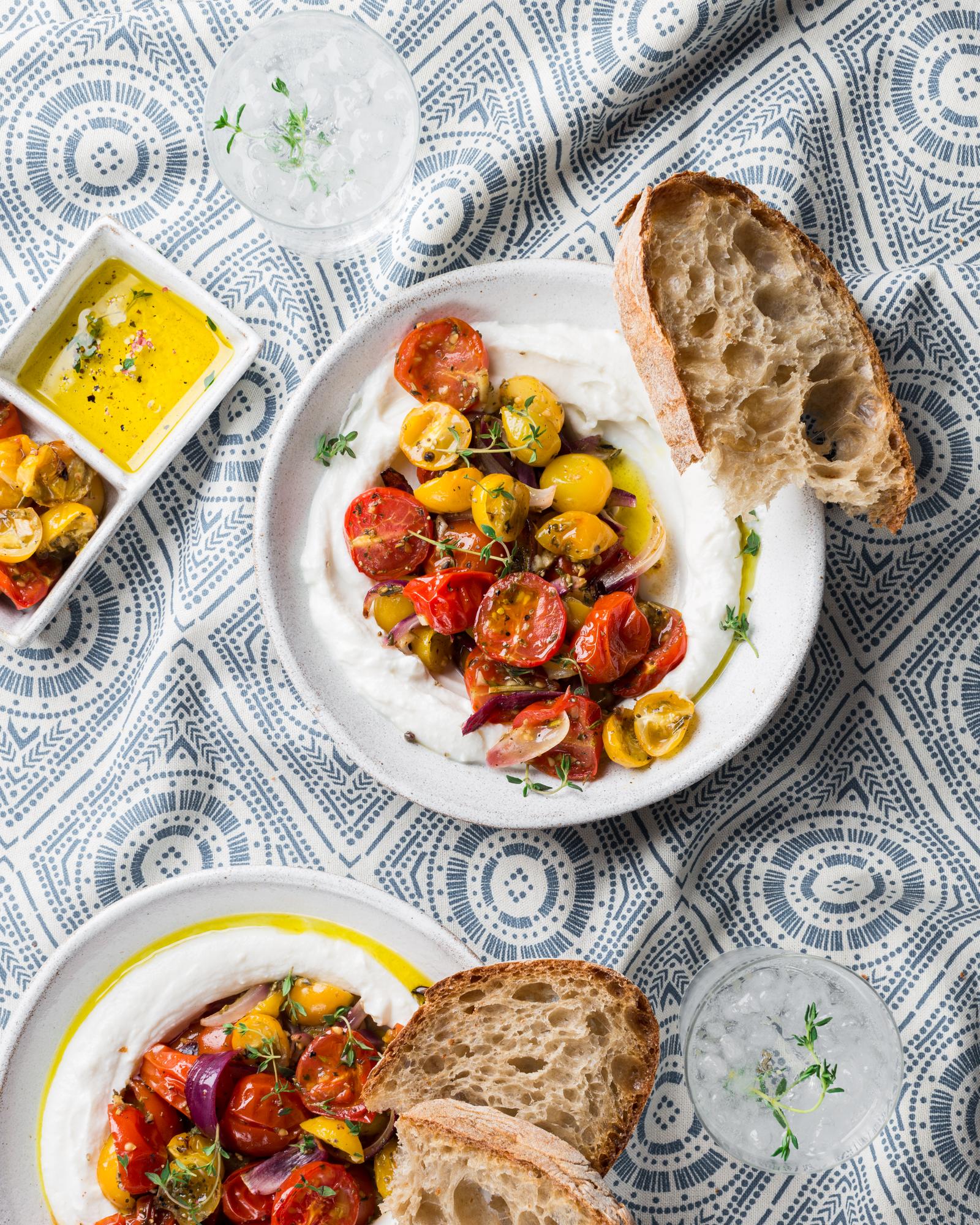 Tomaten mit Ricotta