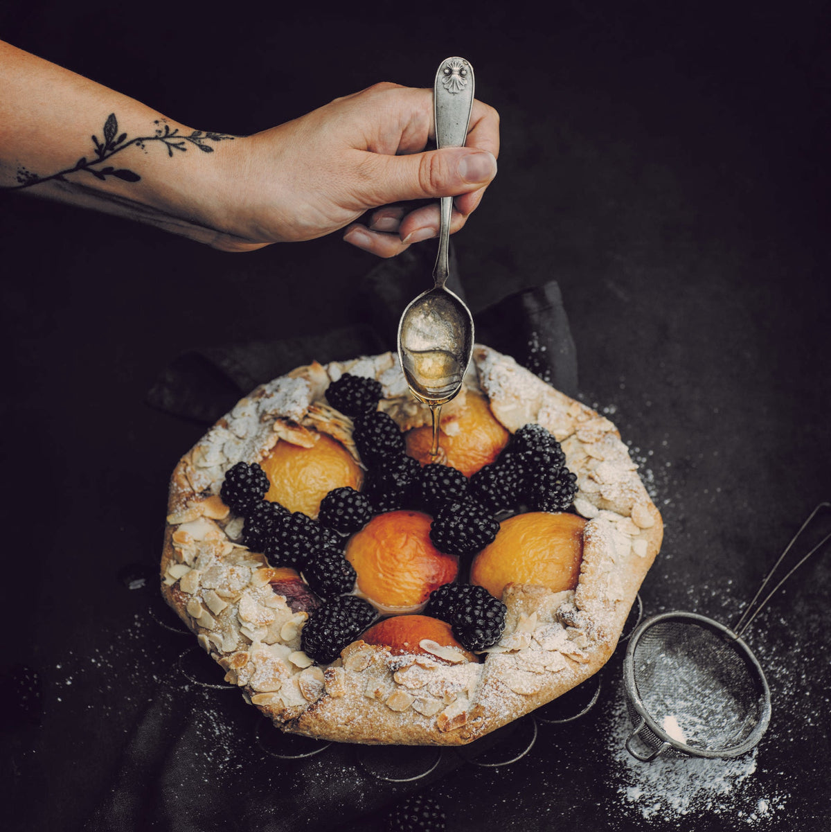 Pfirsich-Galette