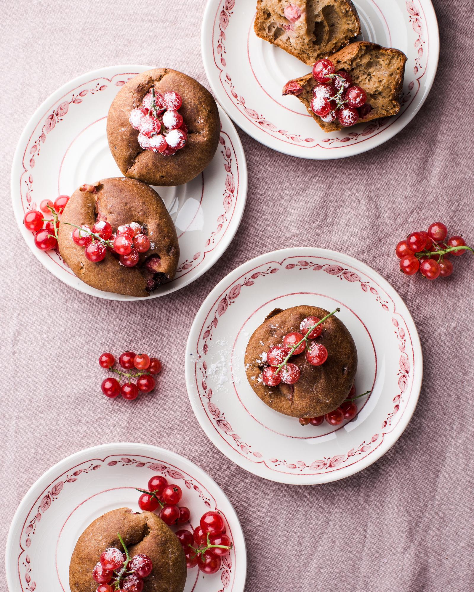 Johannisbeer-Muffins