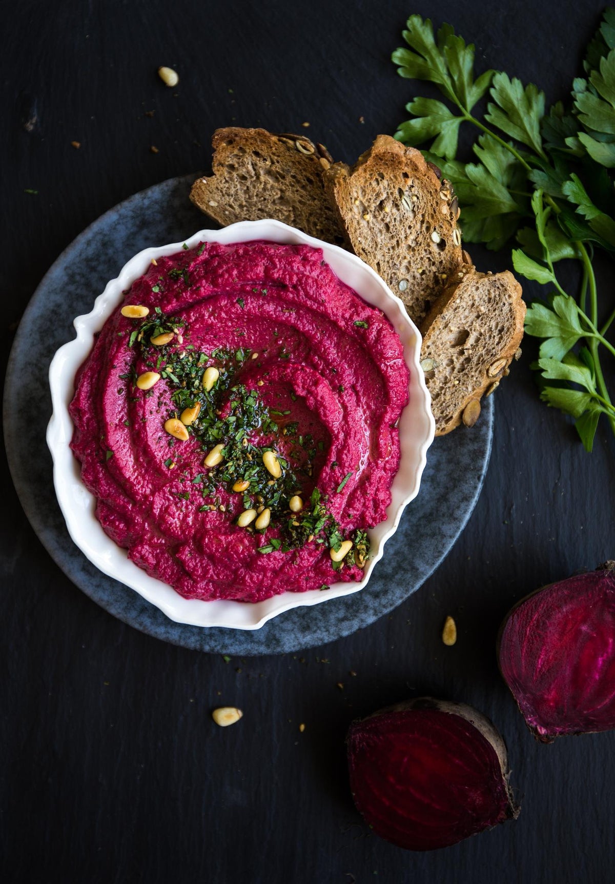 Rote-Bete-Hummus