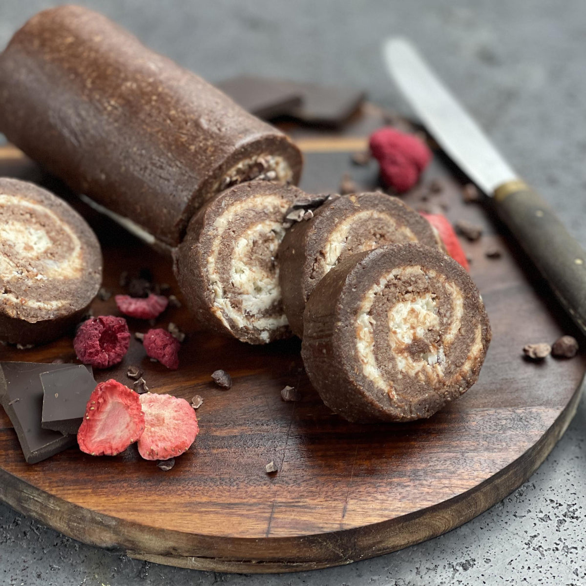 Roulade ohne Backen