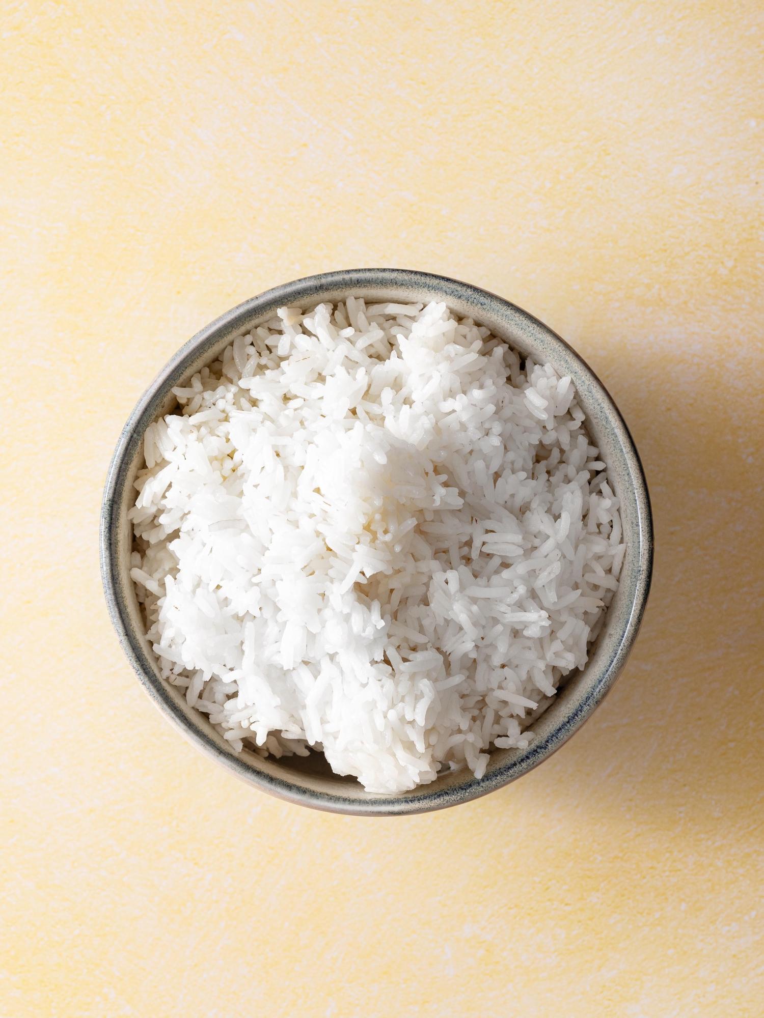 Basmati-Reis auf indische Art