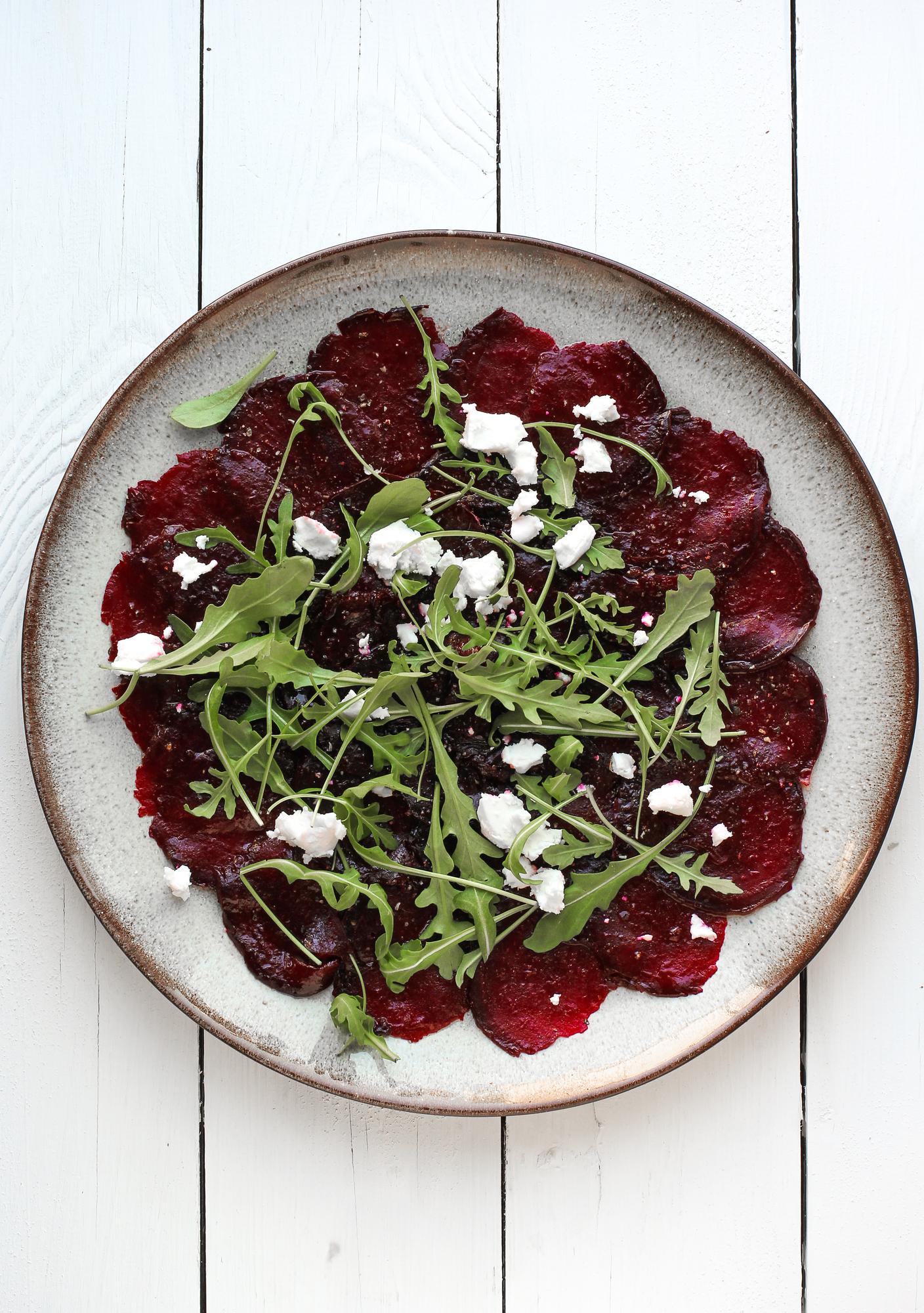 Salat mit Roter Bete