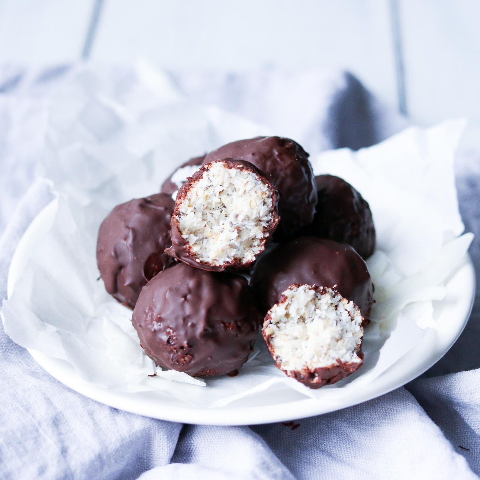 Schnelle Kokoskugeln