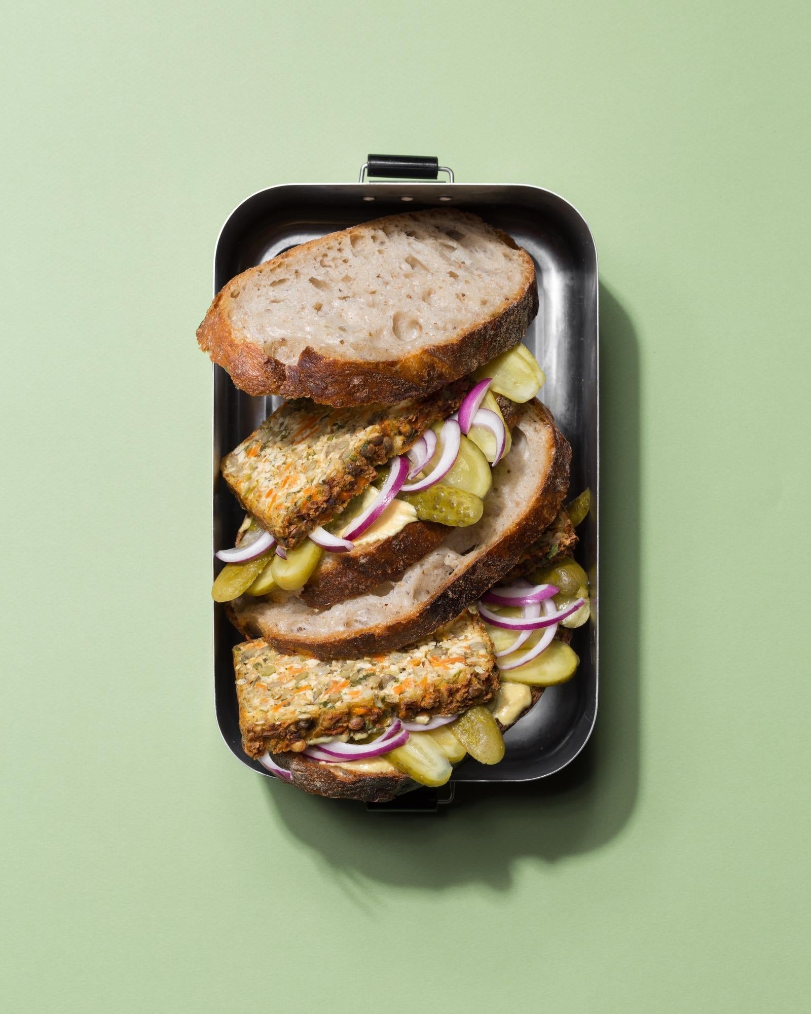 Hackbraten mit Tofu