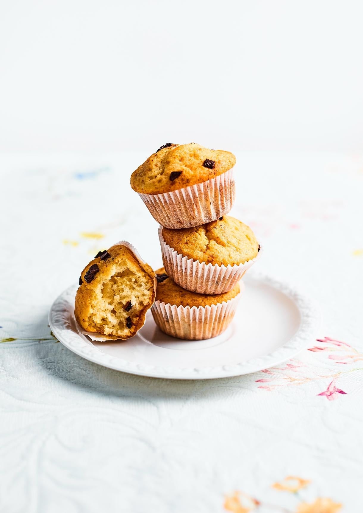 Dinkel-Muffins mit Schokolade