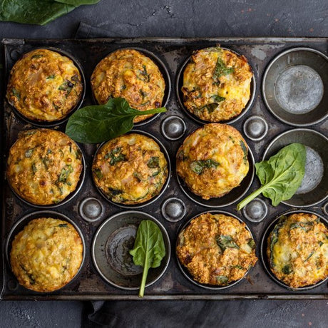 Spinat-Muffins