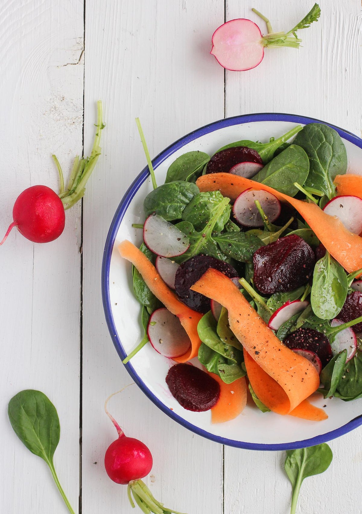Spinatsalat