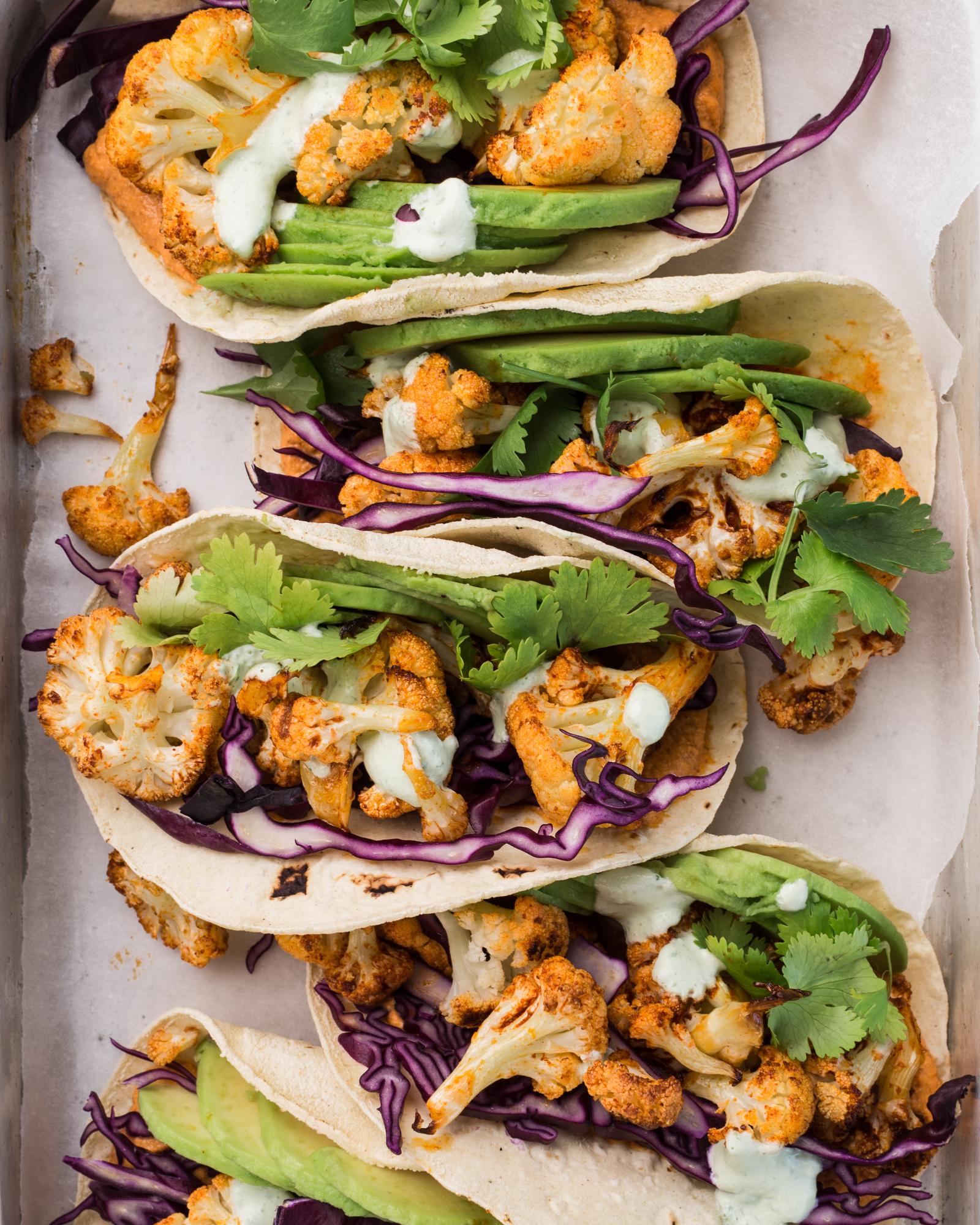 Tacos mit Blumenkohl