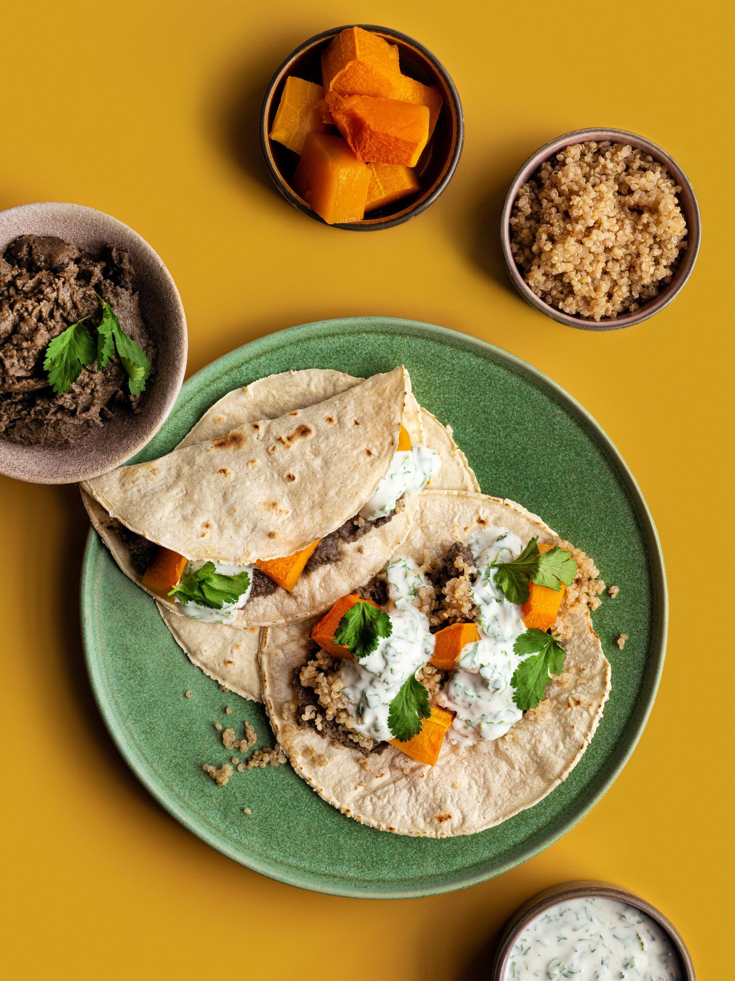 Tacos mit Quinoa