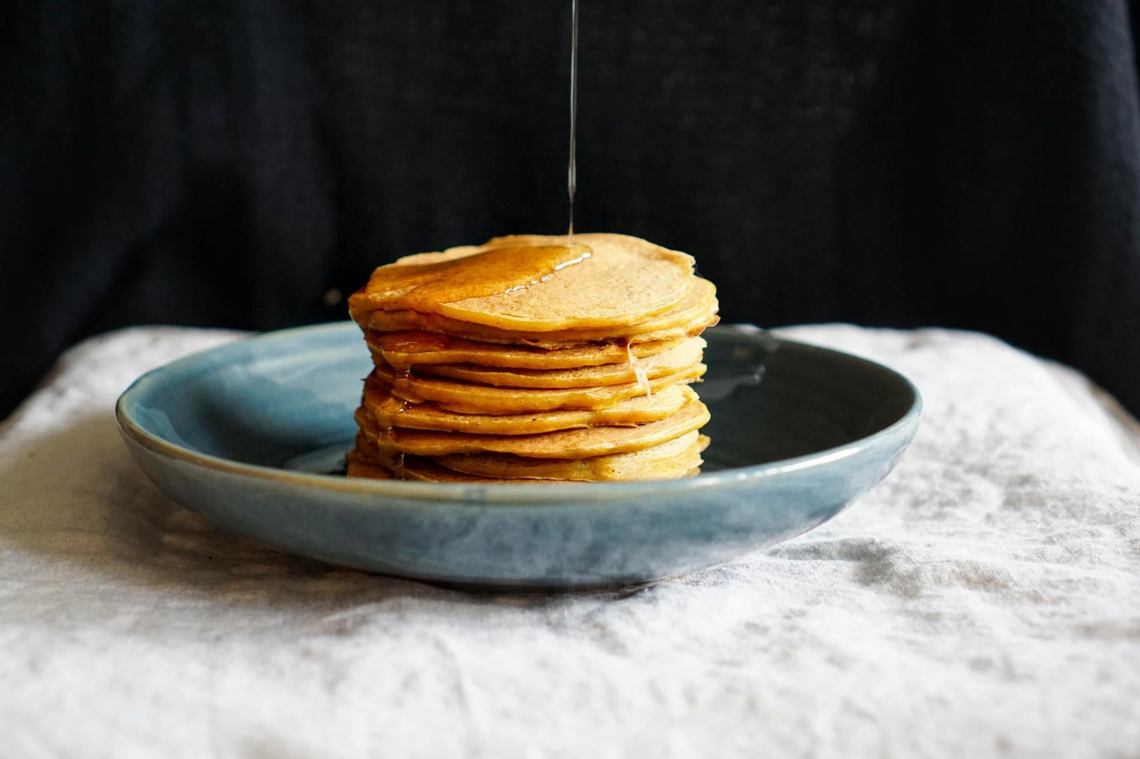 Kürbis-Pfannkuchen mit Buttermilch