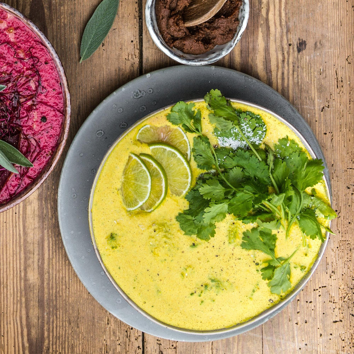 Thailändisches Kokos-Gazpacho