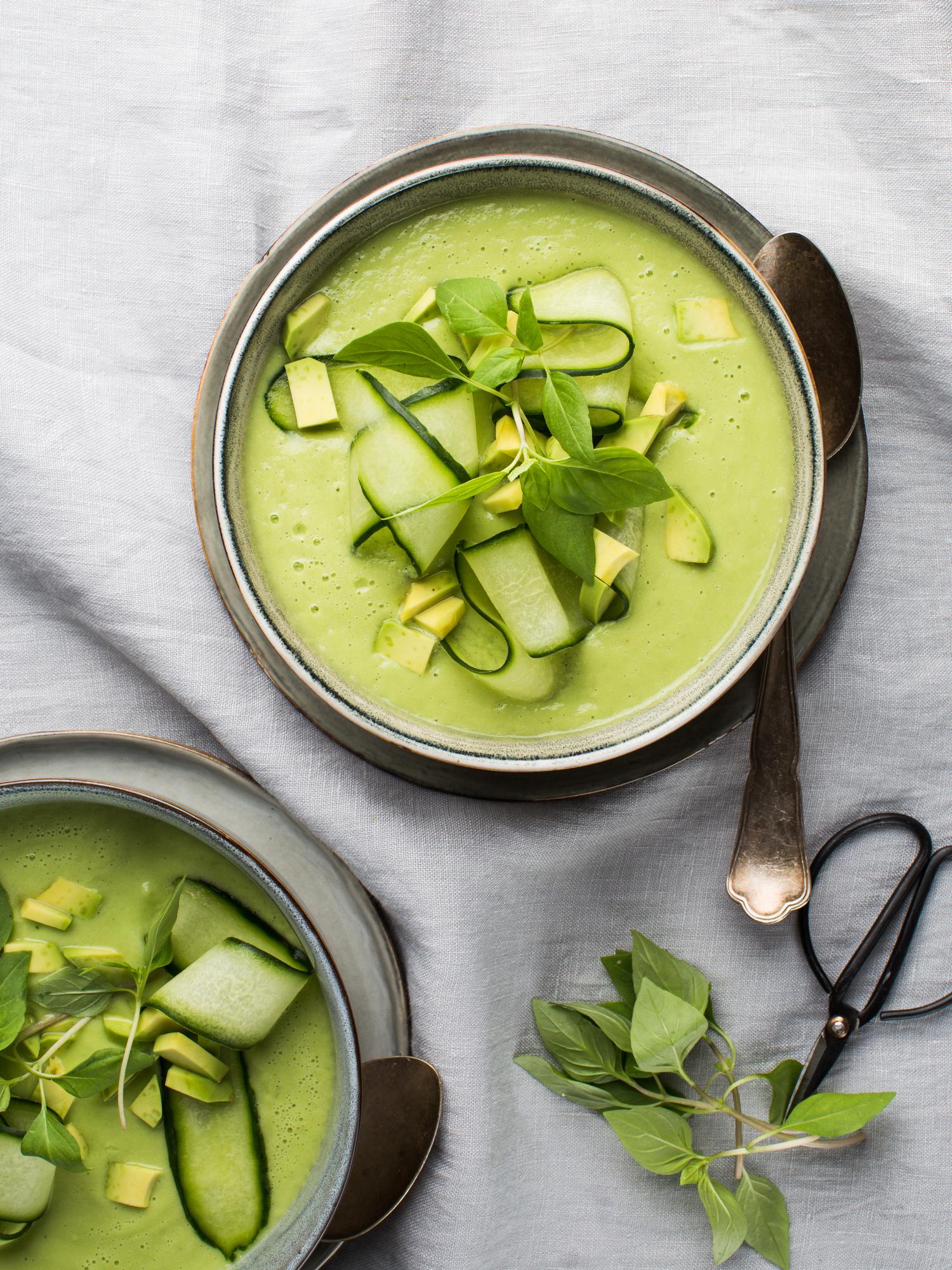 Gurken-Gazpacho